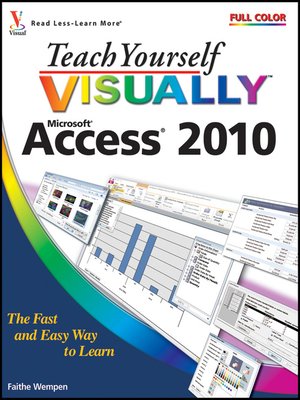 cover image of Teach Yourself VISUALLY Access 2010